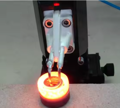 Portable Induction Heater for Copper Tubes High Frequency Induction Heating