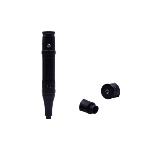 Black Permanent Makeup Tattoo Machine Snap On Needle Interface For Eyebrow / Lip