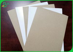 China Recycled Pulp 170 Grams 200 Grams Coated Duplex Board White Top Test Liner For Making Cartons on sale