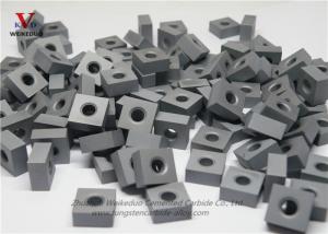 Quality Various Grade Tungsten Carbide Inserts Stainless Steel / Aluminum Processing for sale