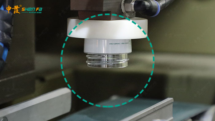 Cream Cone Glass Jars Automatic Screen Printing Machine