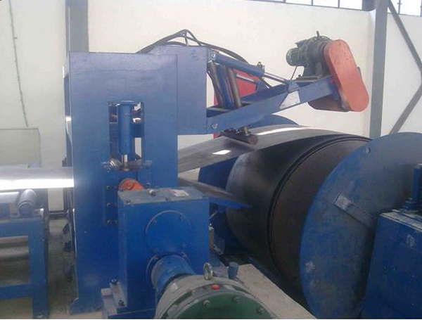 Digital Dispaly Light Pole Machine Automatic Feeding For Street Lamp Light