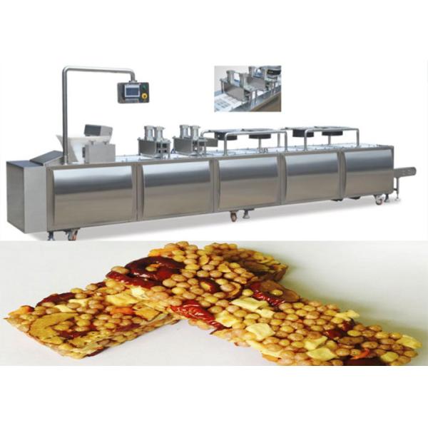 Candy / Granola Bar Forming Machine , Cereal Bar Making Machine