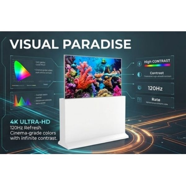 55 Inch Transparent OLED TV with Touch Functionality for Premium Interactive Commercial Display