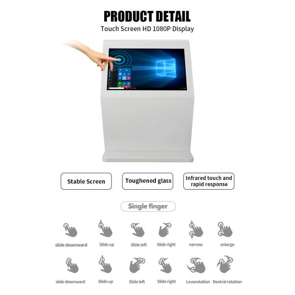 Outdoor Interactive Touching 55 Inch TFT LCD Video Player