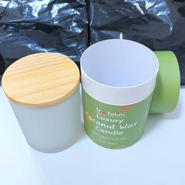 Perfume Candle Fragrance Cylindrical Paper Tube Packaging Customized Logo Accepted Solution