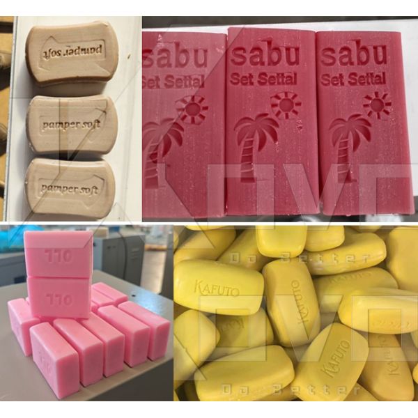 Automatic Soap Bar Cutter Electric Cutting Machine With Custom Soap Shape 3000 KG/H
