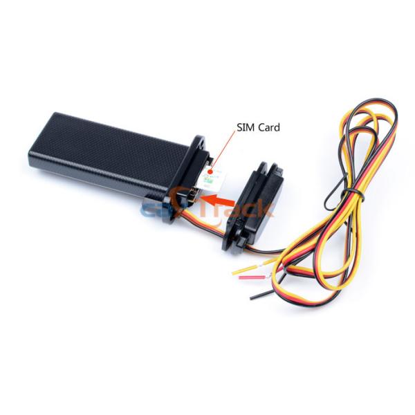 Small Waterproof Tracking Device , Shock Sensor Control GPS Vehicle Tracker