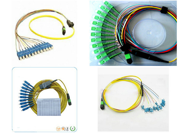 Computer Network LC / SC Fiber Patch Cord In Female-Female , MPO Patch Cable