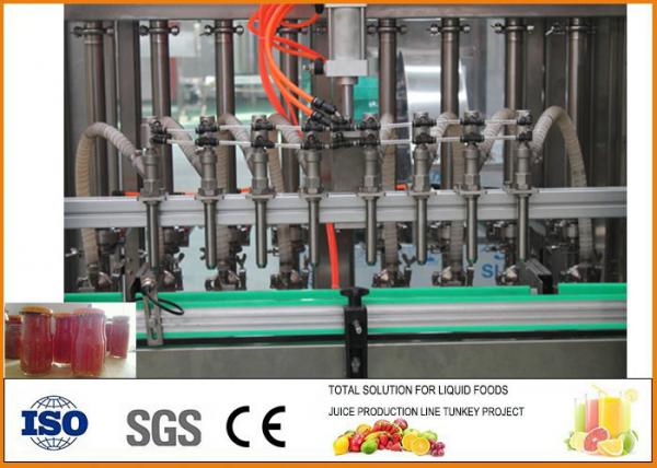 Buy 1500 bottles Beverage Processing Plant , Jam Production Line Per Hour at wholesale prices
