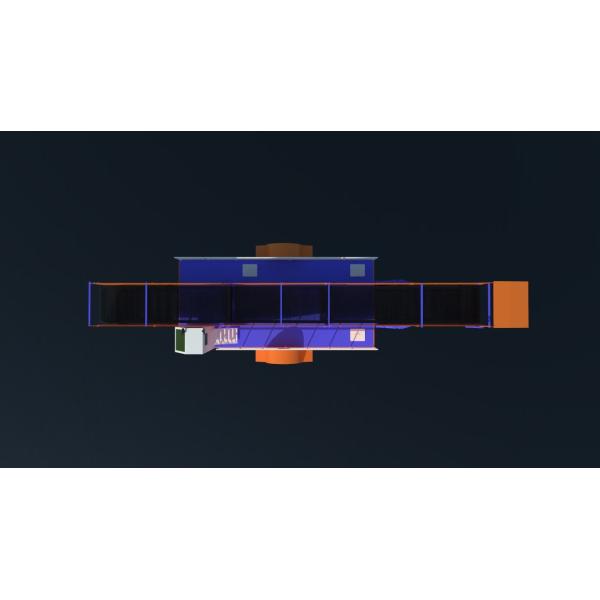 45cbm Garbage River Barge For River Or Dam Clean Up