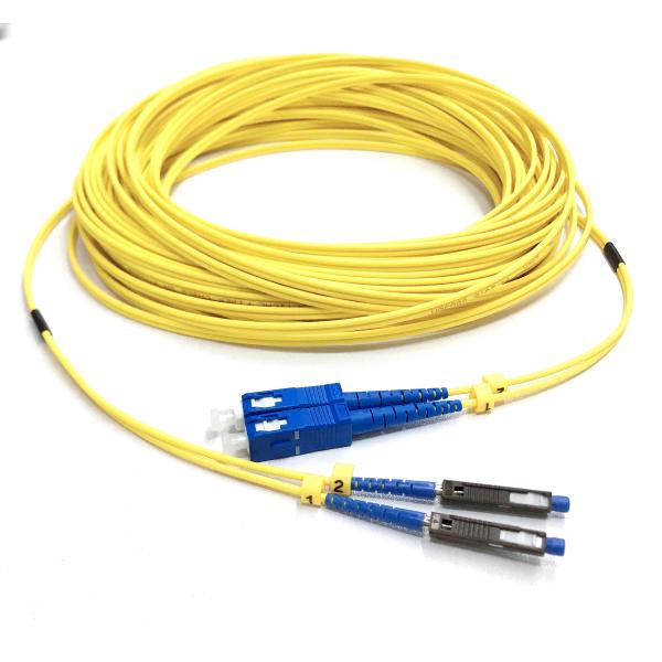 MU UPC Single Mode G657B3 Fiber Optic Patch Cord for High-Speed Data Communications