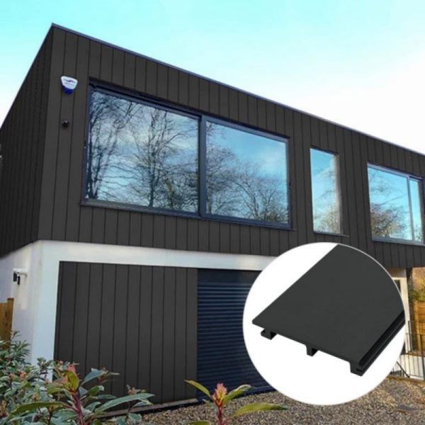 148*21mm Decorative WPC Cladding Waterproof Wood Plastic Composite Wall Cladding