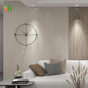 Quality 20MM Thickness Wpc Wall Panel For Decor Fluted Wall Panel Wood Plastic Composite for sale