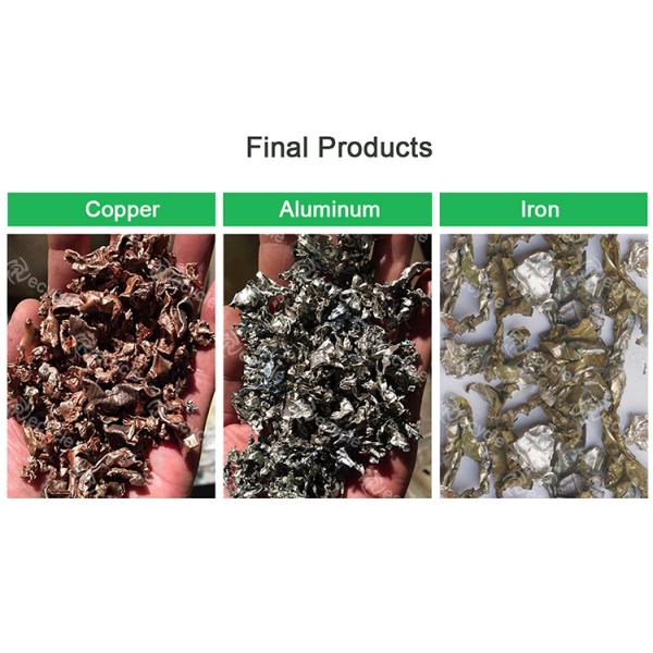Used Copper Aluminum Cable Wire Recycling Machine/ Radiator Separator