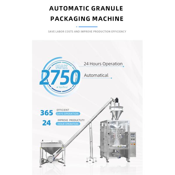 Automatic multi-channel continuous snack silk worm cocoon packing machine
