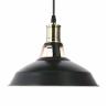 Matte Black Shade Vintage Industrial Pendant Lighting Farmhouse Barm 360mm Size for sale