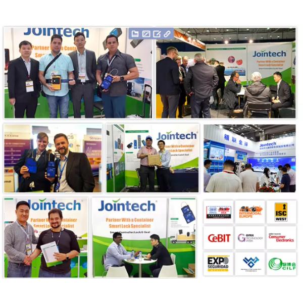 Jointech Jt709A Tracking Device Padlock Lock Gps Lock For Container Monitor Cargo Gps Padlock Asset Tracking Device