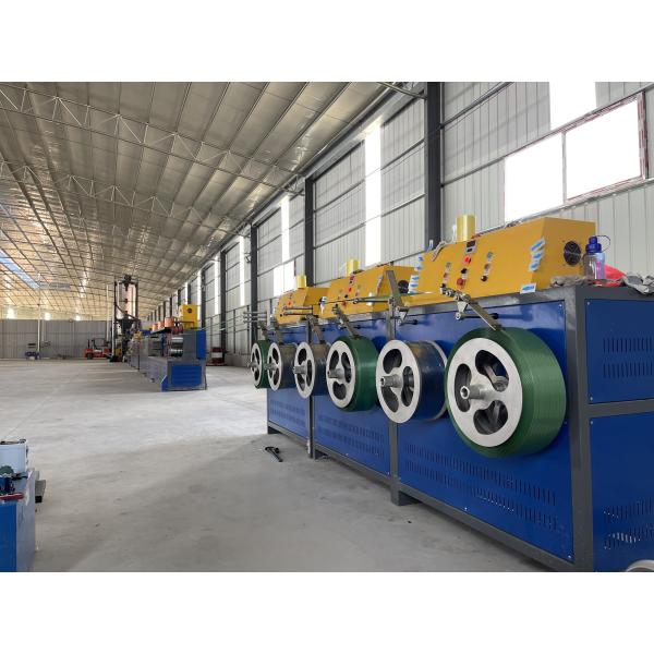400-450kg/H Capacity PET Strap Making Machine With Fully Automatic Winder And Make High Tension PET Strapping