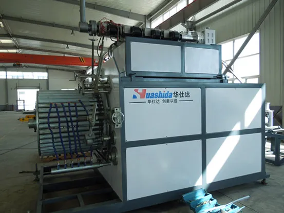 HDPE Winding Pipe Making System with 200-3000mm Pipe Range, PLC Control, and Hollow Wall Structured Design