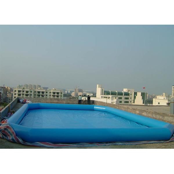 Custom Durable Backyard Inflatable Water Ball Pool Square / Round Shape For Kids Play