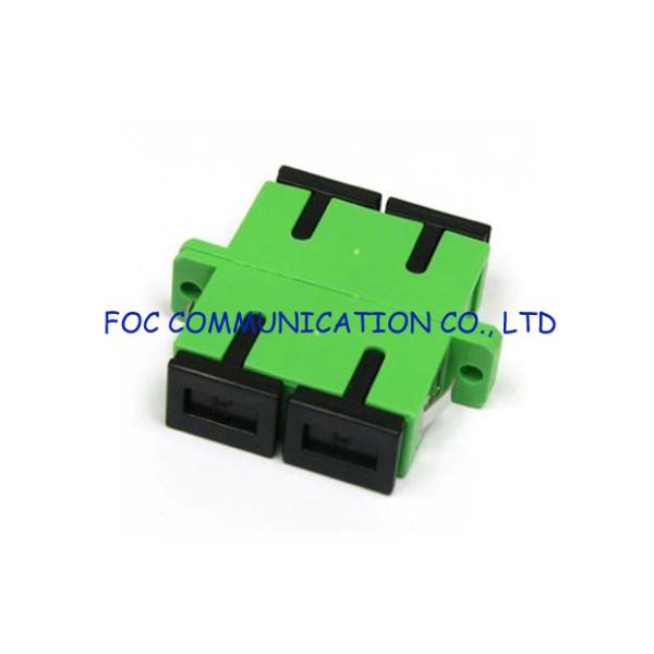 OM3 Fiber Optic Adapter SC Duplex Short Ear High Stability For Telecom Networks