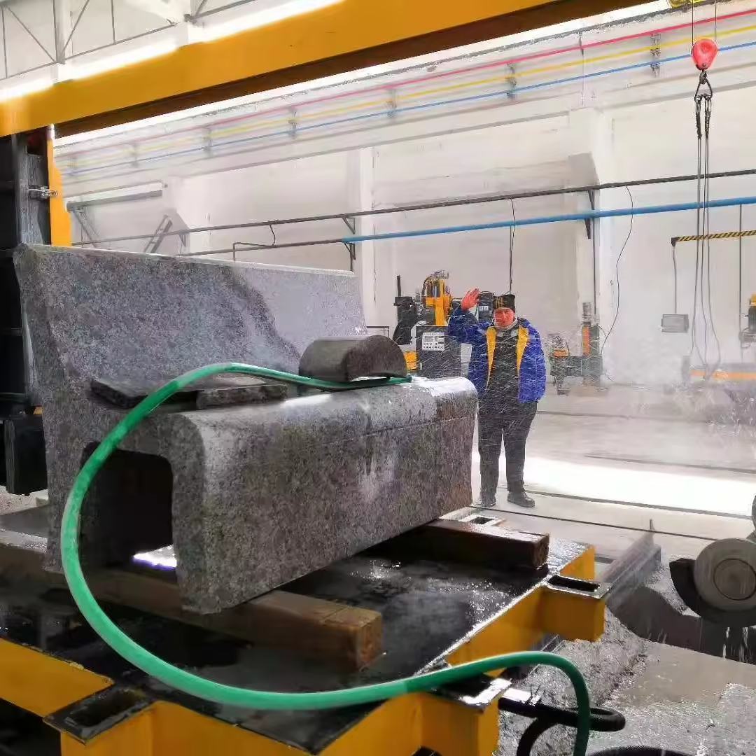 High Precision 5 Axis CNC Diamond Wire Saw Machine for Complex Stone Profiling and 3D Carving