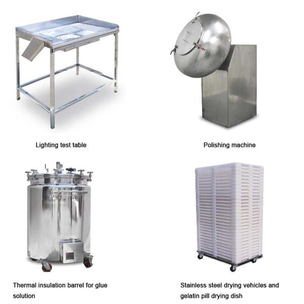 Paintball Gelatin Capsule Encapsulation Machine Rotary Molding