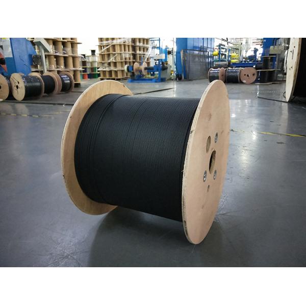 G652D Single Mode Armored Fiber Cable 6 Core With Loose Tube