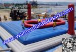 Outdoor Inflatable Sport Games / Inflatable Volleyball Court