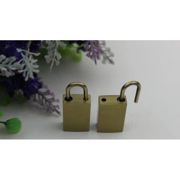 Multi-color easy open decoration hardware handbag hang lock without keys