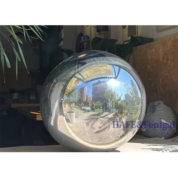 Customized Giant Hanging Various Colors Inflatable Mirror Ball Shiny Disco Mirror Sphere Balloon