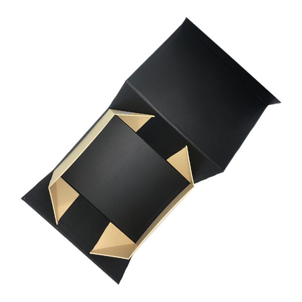 Plain Square Collapsible White Magnetic Paper Gift Boxes Shoe Box Custom