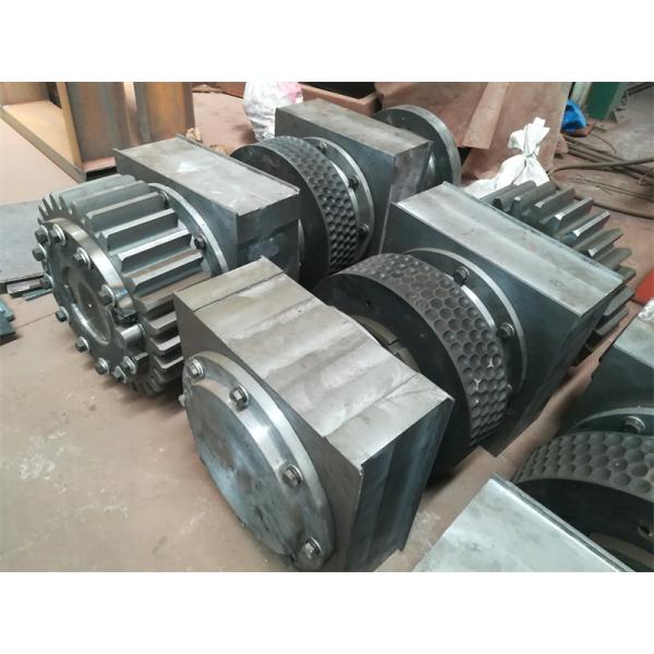 High Chrome Alloy Quenching Rollers Customized Shape for Briquette Machine Performance