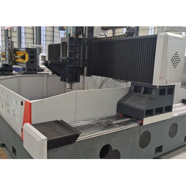 BT50-190 Spindle Taper CNC Metal Sheet Plate Drilling Machine 500x6800x3000mm Overall Size