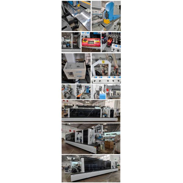 Min.80mm Panel Width Woodworking Automatic Edge Banding Machine with Pre Milling PM50F