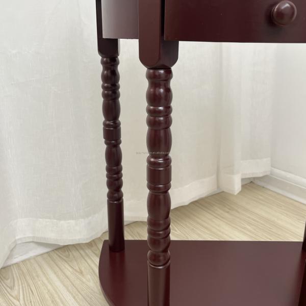 Rectangular and Square Dining Room Furniture Antique Solid Wood Coffee Side Table for Sophisticated Office Interiors