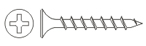 Black Phosphated Corse Thread Self Tapping Drywall Screws