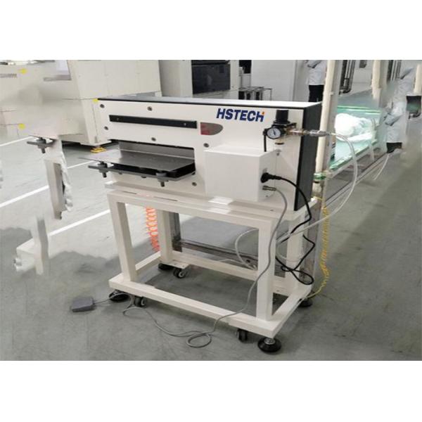 HS-300 PCB Depaneling Equipment - Detailed view of safety features and control panel