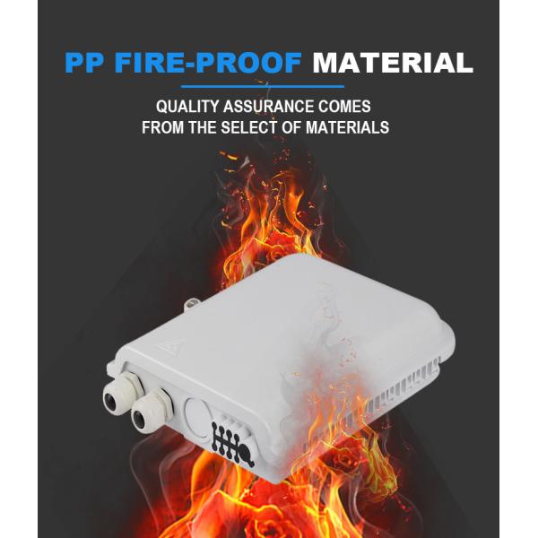 IP66 Waterproof 8 SC 1*8 Splitter FTTH Terminal Box