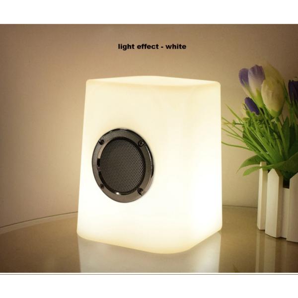 3D Stereo Plastic LED Light Speakers Wireless Remote Control