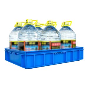 Functional Logistic Nestable Stackable Plastic Moving Boxes for PE Storage