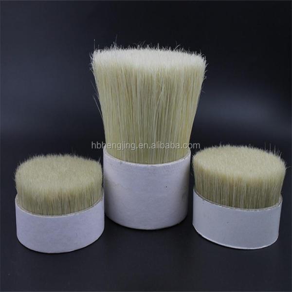 Bleached/dyed Double Boiled Chungking Pig Bristle