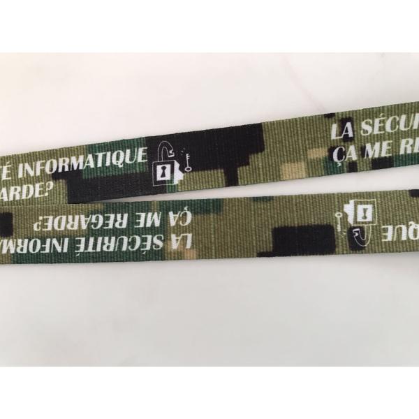 Print Polyester popular Silk Screen Lanyards Promotion gifts use