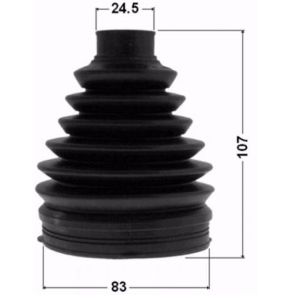 Gg62-22-530 Universal Split Cv Boot Kit Customized Color For Mazda