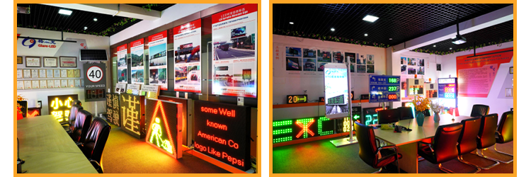 Highway Traffic Variable Message Sign with 3906 dot/m2 Pixel Density 310W Power Consumption and >120Hz Refresh Rate VMS LED Display