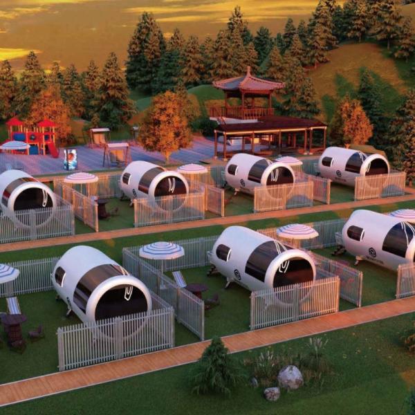 Portable House for Cafe/Bar/Restaurant Multi-function Light Steel Structure Frame