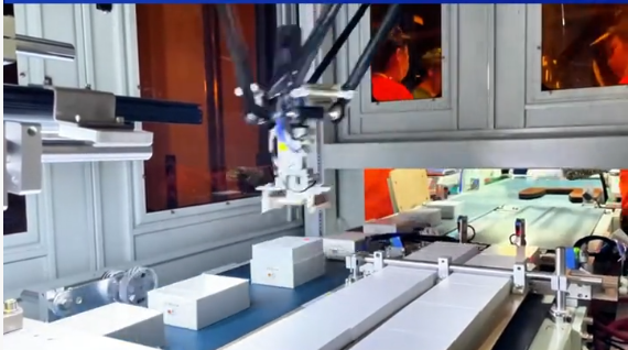 Precision Positioning Delta Robot with Hygienic Design for Pharmaceutical Pick-and-Place Applications