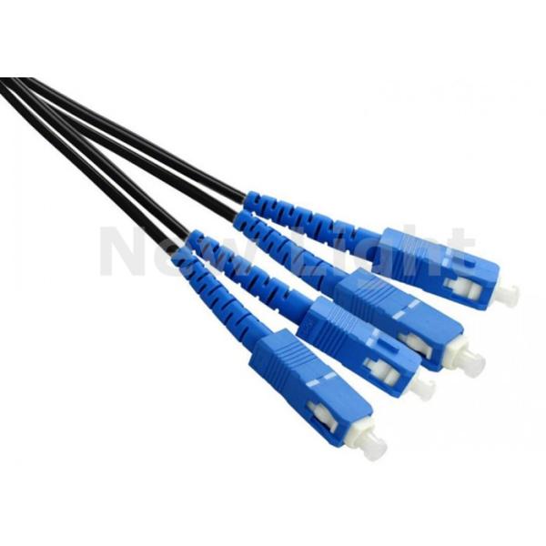 100M Length G657A 4 Core SC Fiber Optic Cable Singlemode Duplex for High-Speed Data Transmission