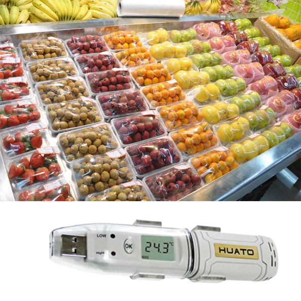 IP67 Level USB Data Logger Temperature Humidity With CE / Rohs Certificate